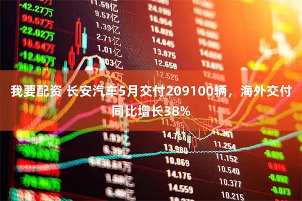 我要配资 长安汽车5月交付209100辆，海外交付同比增长38%